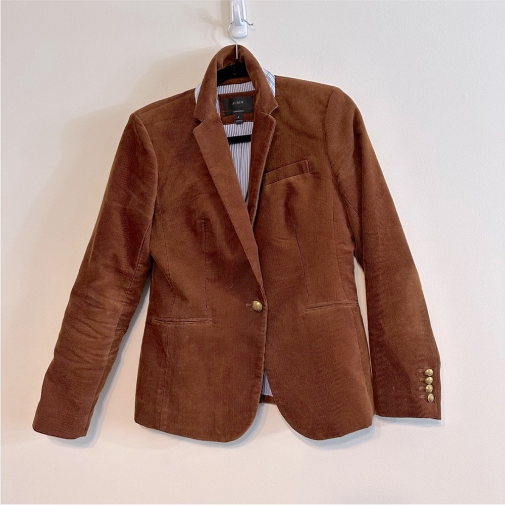 Brown Corduroy Blazer